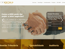 Tablet Screenshot of gdn.com.br